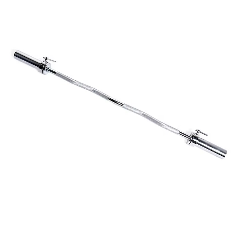 Olympic Barbell 20Kg - High-Grade Solid Steel Gym Barbell Competition