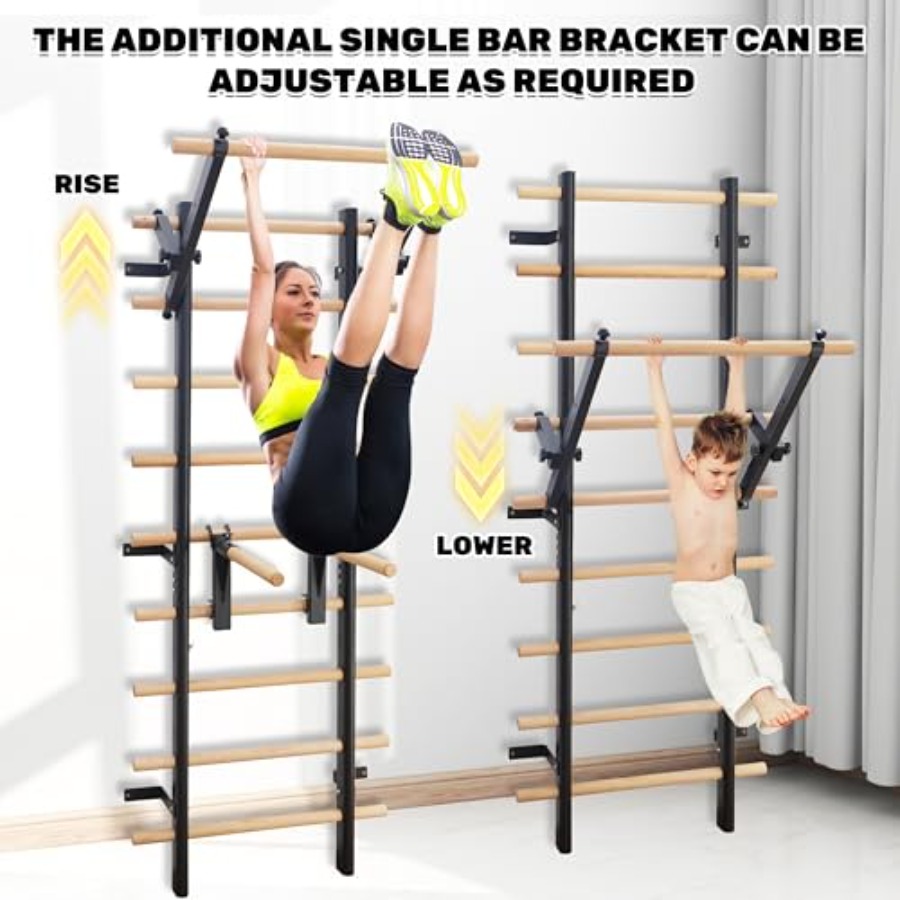 Home gym stall bars for adults - đánh giá và giá Home Gym Kids