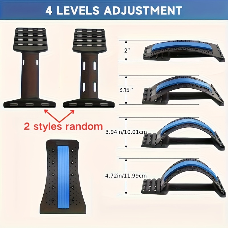 3-Level Back Stretcher Posture - đánh giá và giá Treadmill Home Gym