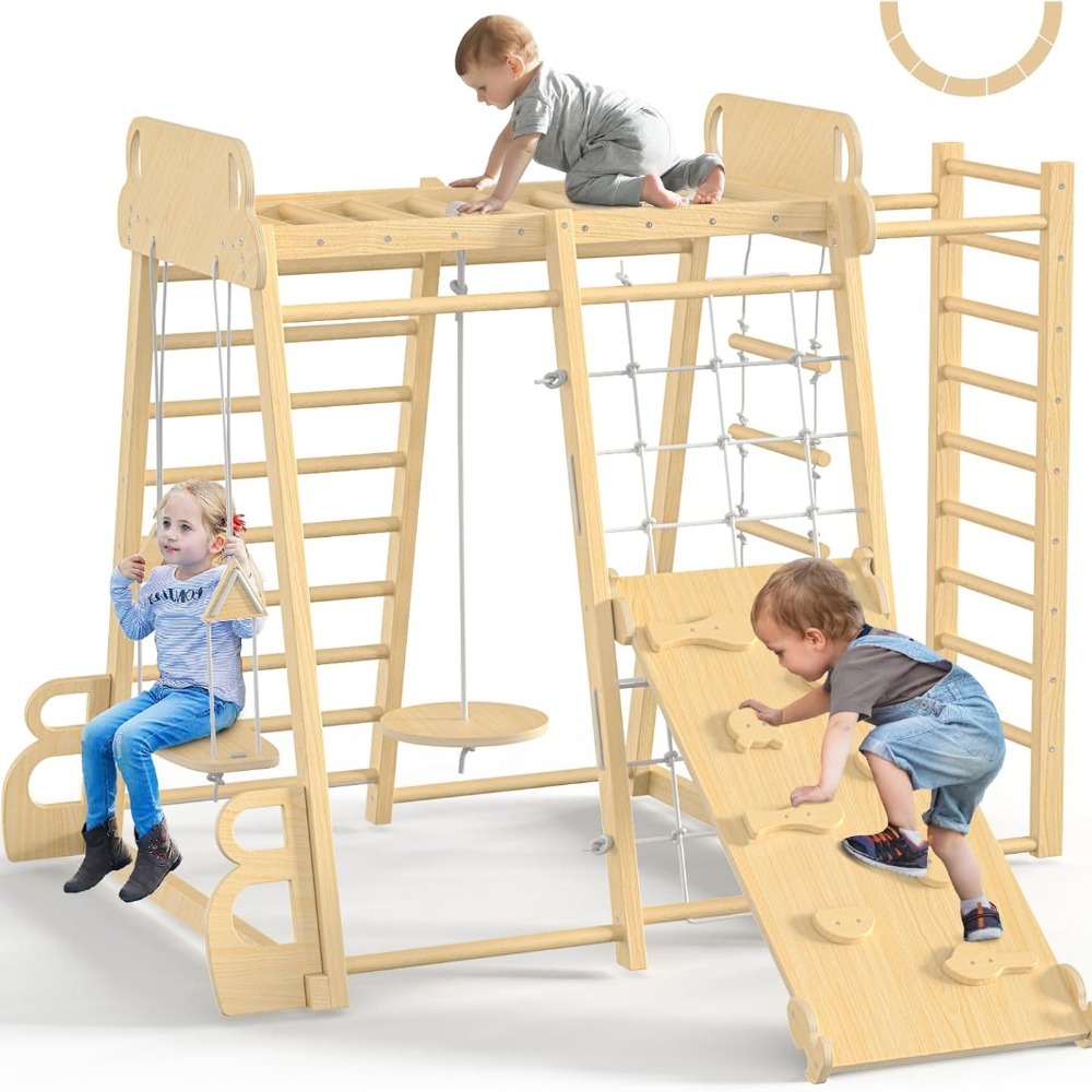 Indoor Jungle Gym 9-in-1 Playg - đánh giá và giá Home Gym Kids