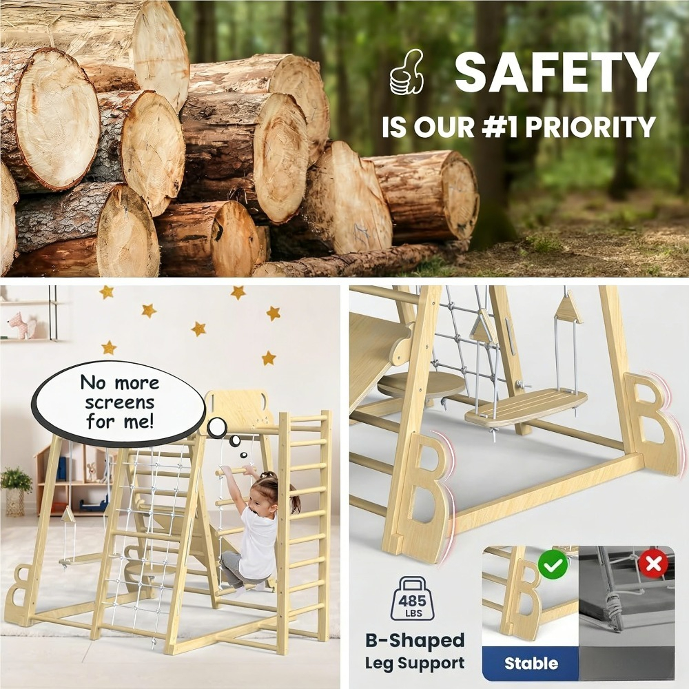 Indoor Jungle Gym 9-in-1 Playg - đánh giá và giá Home Gym Kids
