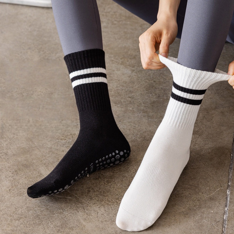 Women Non Slip Yoga Socks, Gri - đánh giá và giá Home Gym Pilates