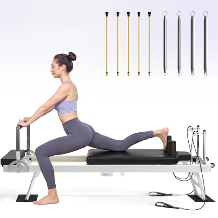 Foldable Pilates Reformer Mach - đánh giá và giá Home Gym Pilates