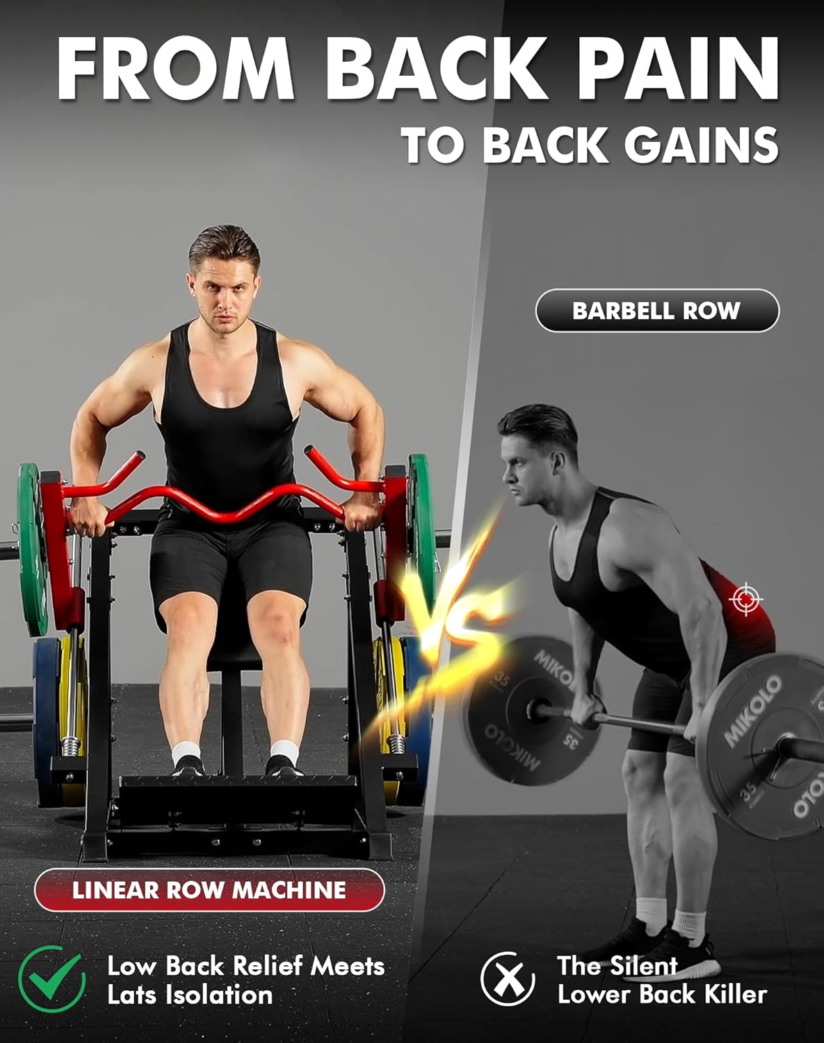 Plate-Loaded Linear Row Machin - đánh giá và giá Home Gym With Smith Machine