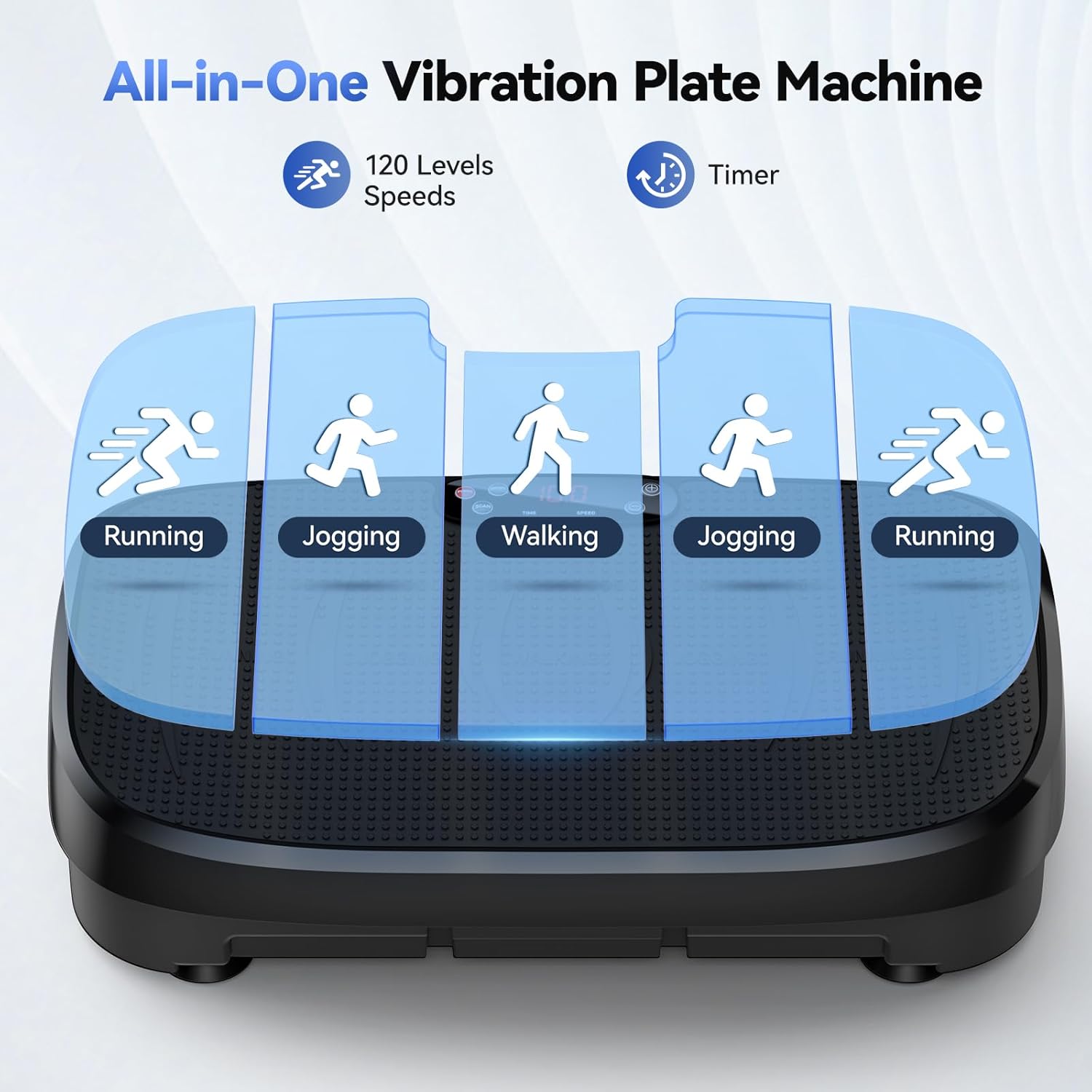 Vibration Plate Fat Burning Fi - đánh giá và giá Treadmill Home Gym
