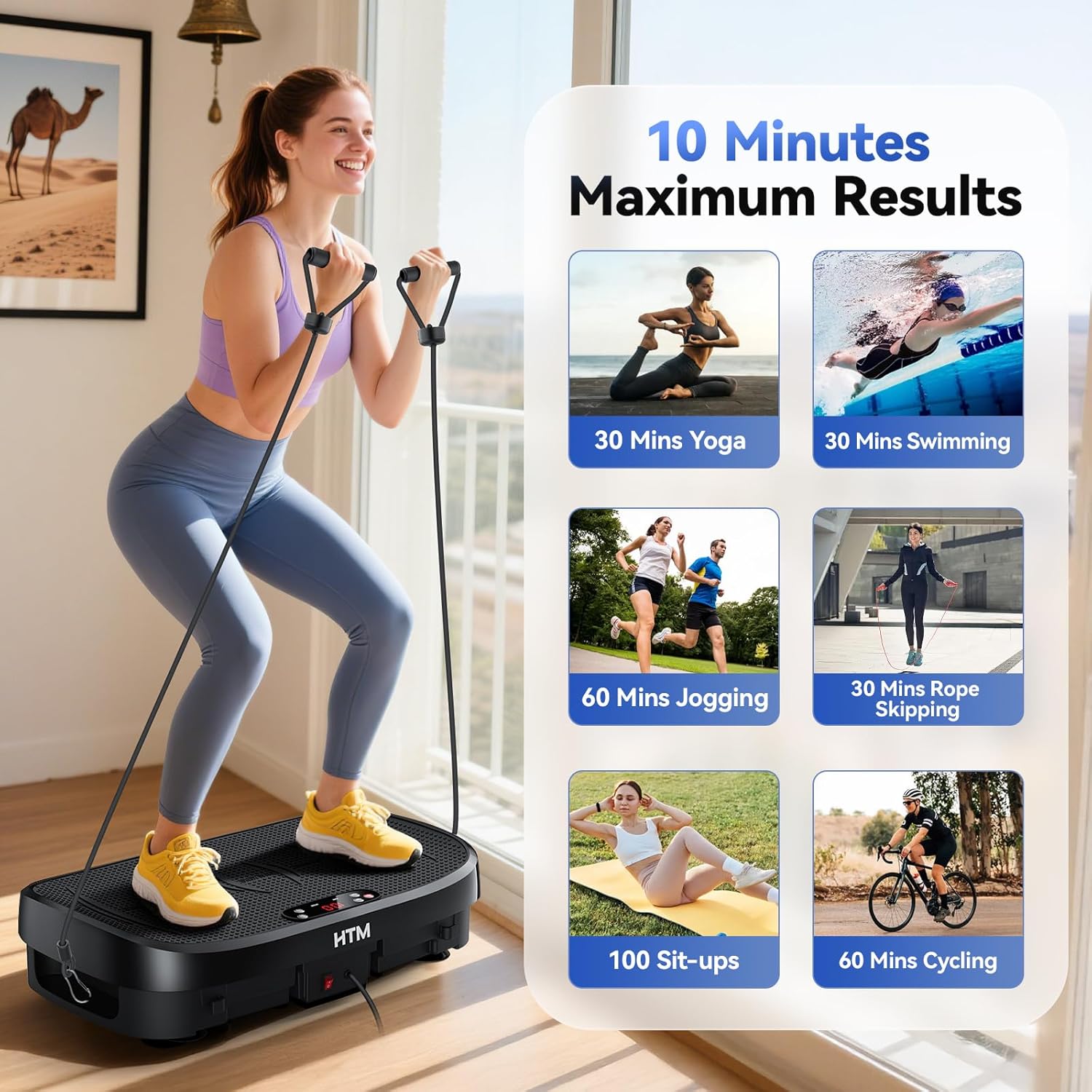 Vibration Plate Fat Burning Fi - đánh giá và giá Treadmill Home Gym
