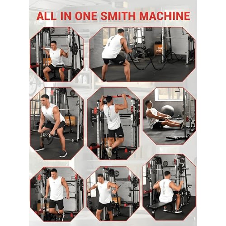 Smith Machine Home Gym All in  - đánh giá và giá Home Gym With Smith Machine