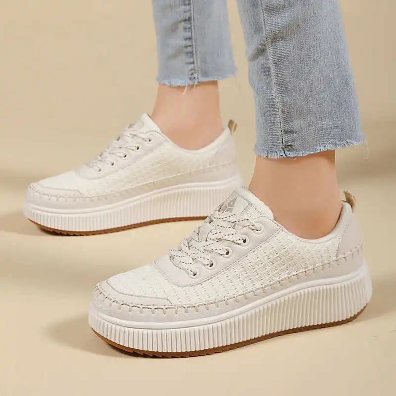 Brown Shoes Woman Flats Autumn - đánh giá và giá Home Gym Outdoor Ideas
