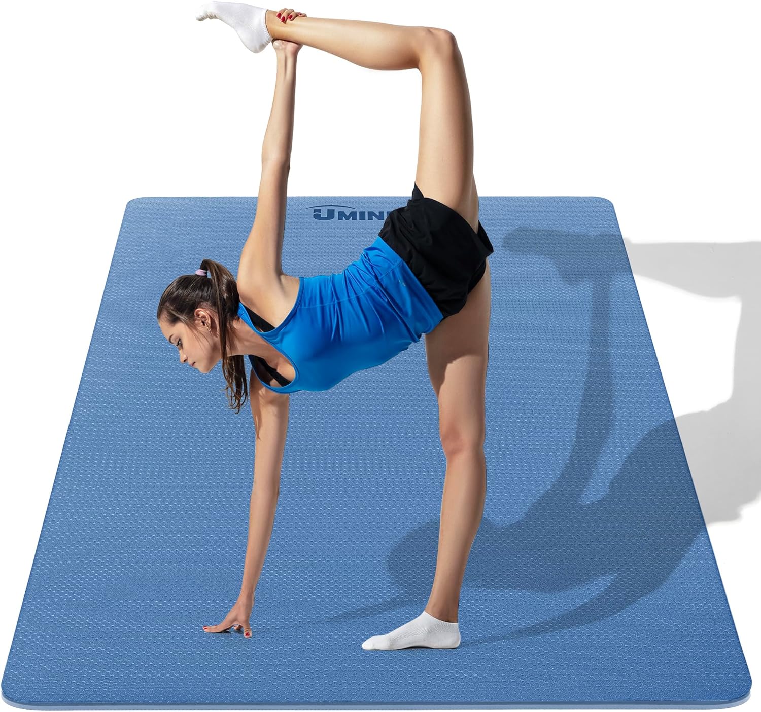 Large Yoga Mat 1/4 & 2/5 Inch  - đánh giá và giá Home Gym Pilates
