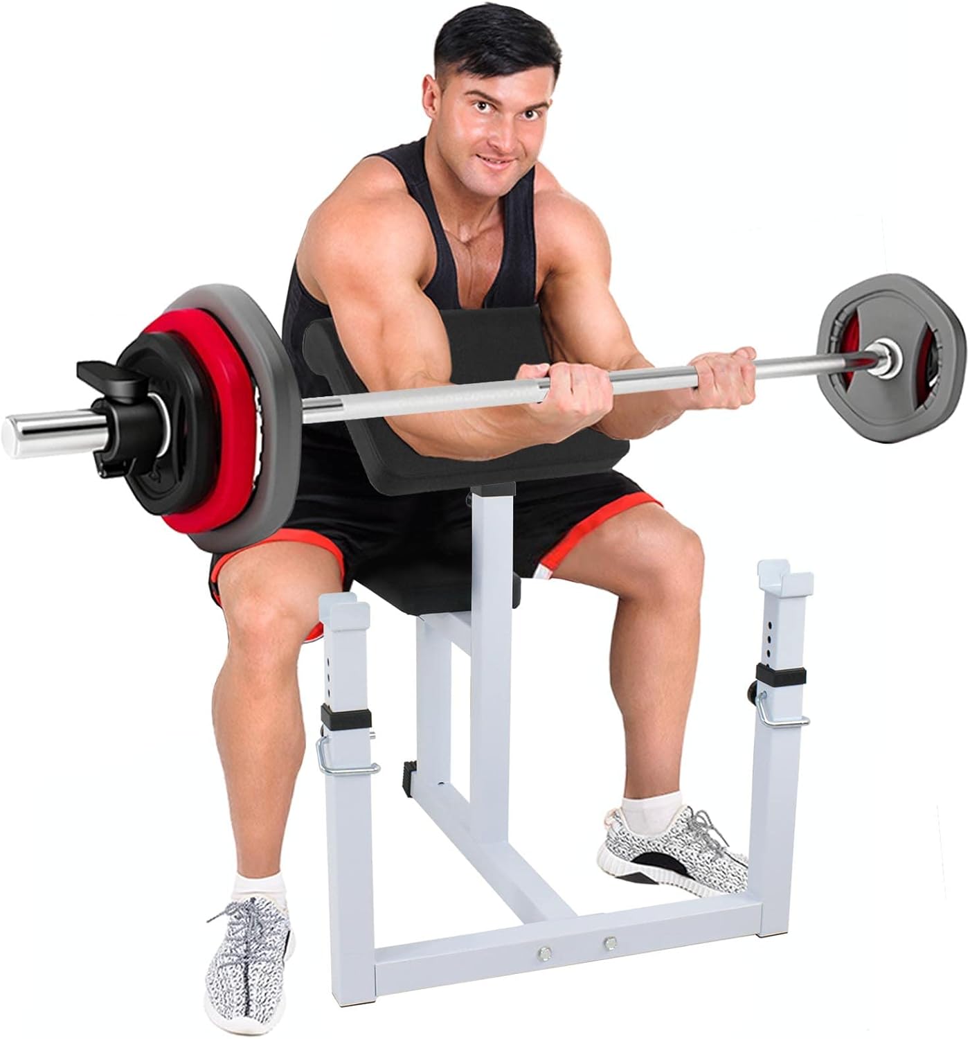 Preacher Curl Weight Bench Adj - đánh giá và giá Adjustable Weight Bench