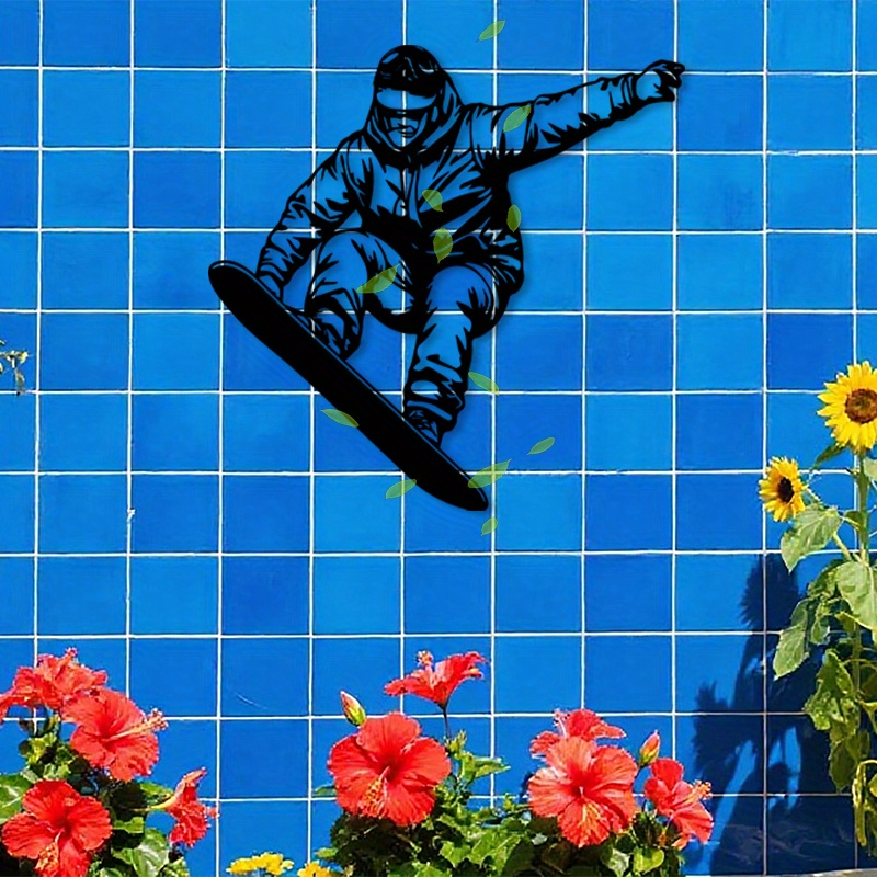 Brand Metal Wall Art Snowboard - đánh giá và giá Home Gym Outdoor Ideas