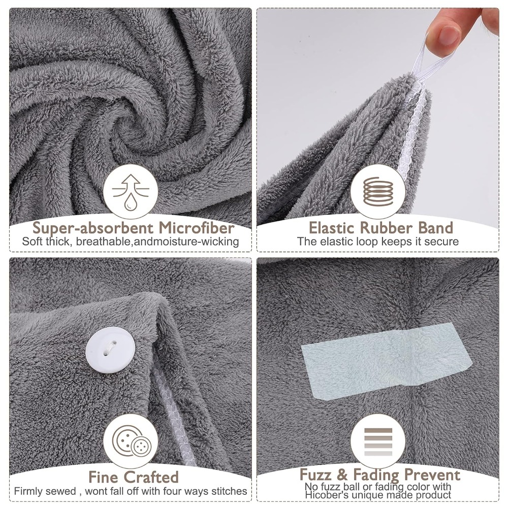 Microfiber Hair Towel Twist Tu - đánh giá và giá Home Gym Kids