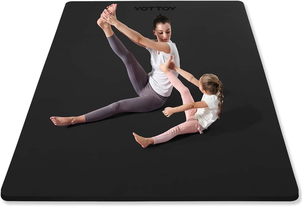 Large Yoga Mat 75x52x1/2in, Ex - đánh giá và giá Home Gym Pilates