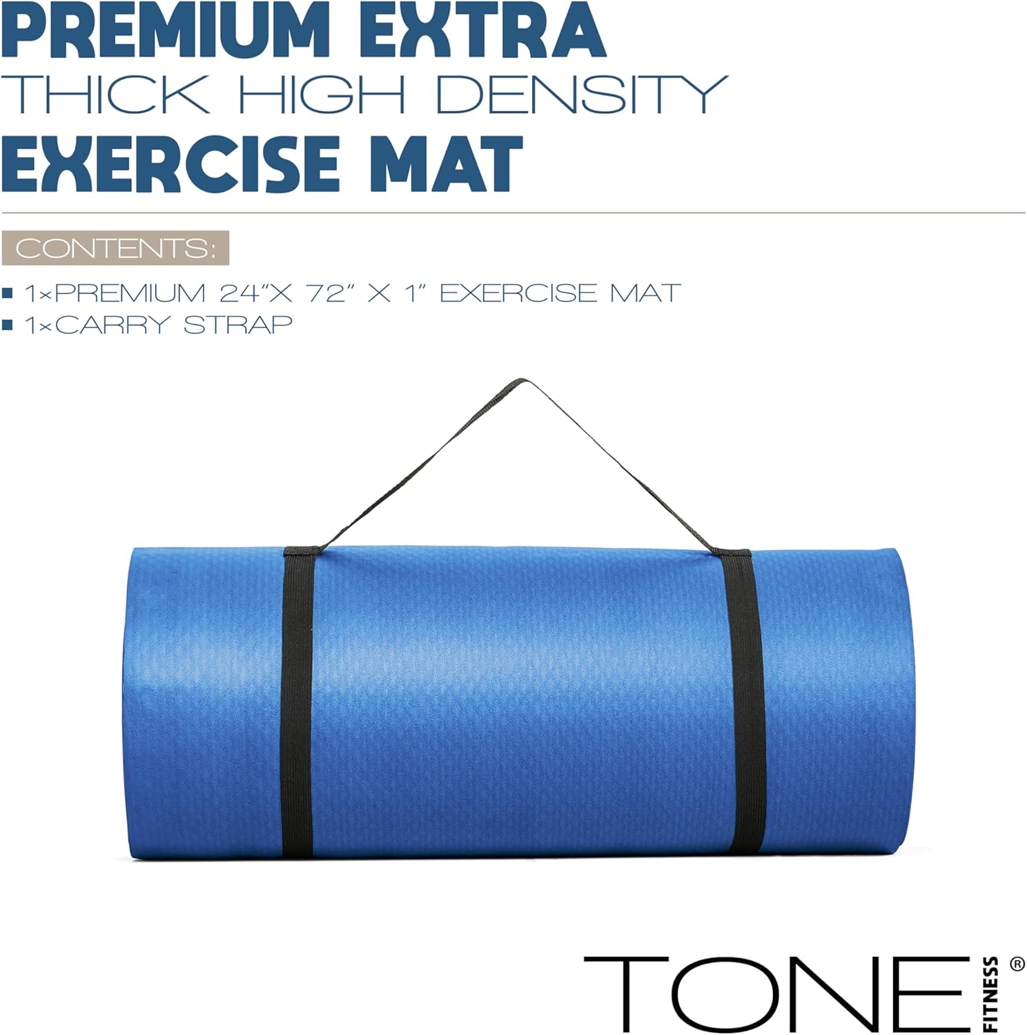 1-Inch Thick Yoga Mat, High-De - đánh giá và giá Home Gym Pilates