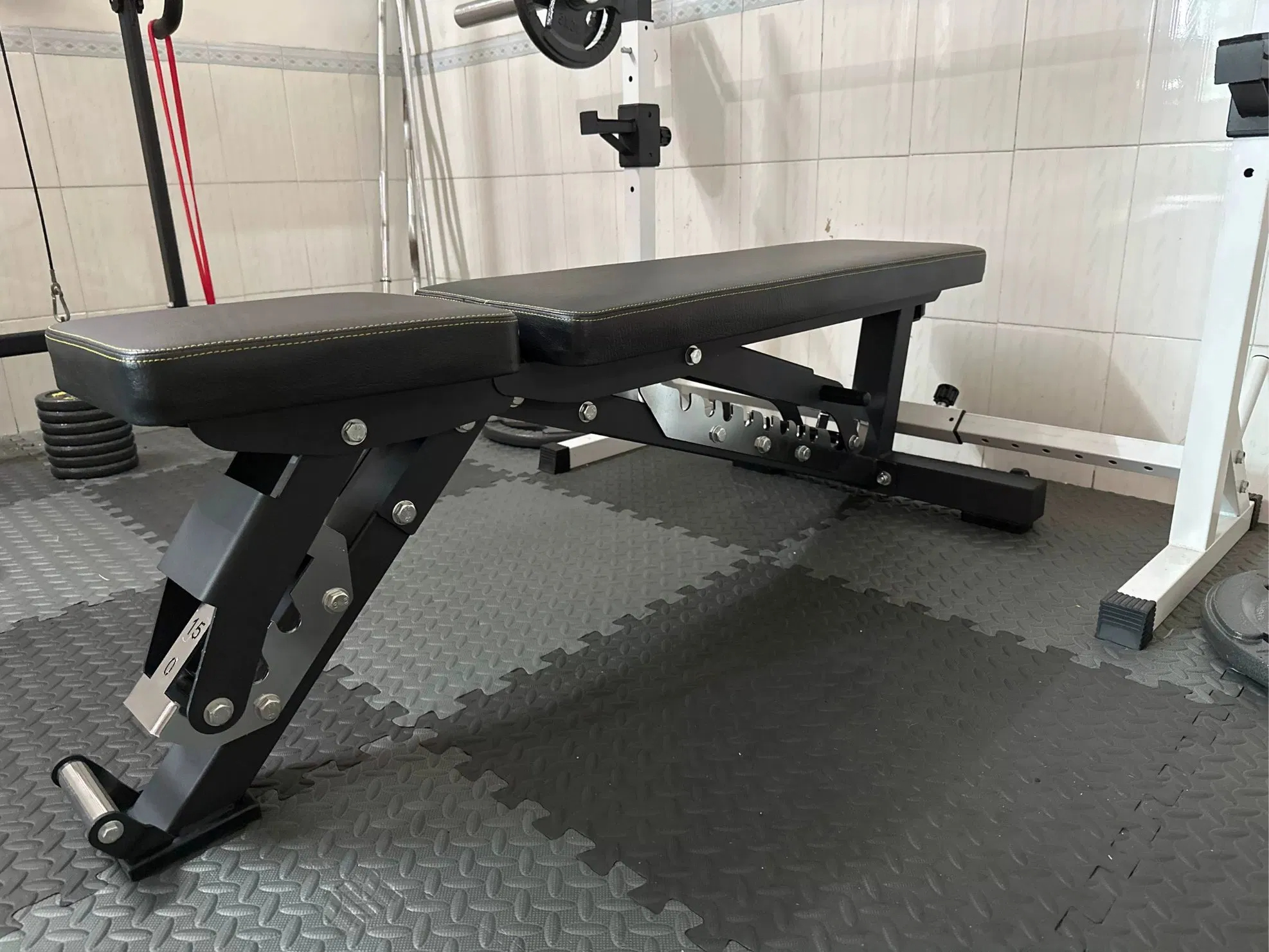 Adjustable Dumbbell Foldable B - đánh giá và giá Adjustable Weight Bench